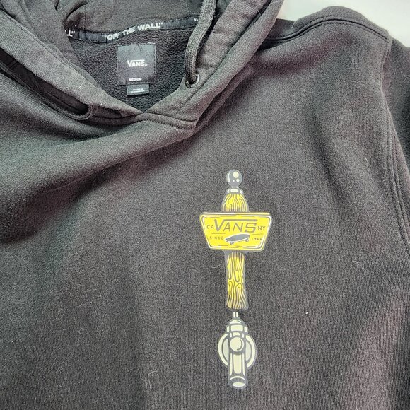 Vans Off The Wall Skateboard Tavern Hoodie Sweatshirt (M) - Picture 4 of 9